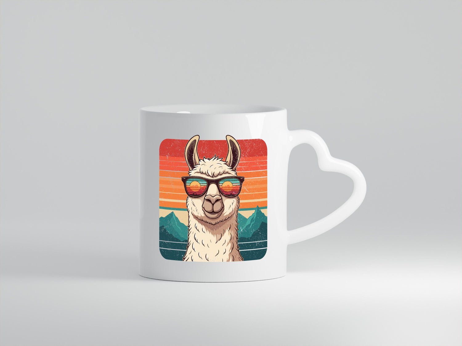Alpaka Vintage | Lama Kamel Geschenk Humor Geschenkidee lustiger Spruch Tasse