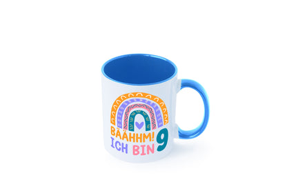9. Geburtstag | 9 Jahre Regenbogen Bääm Mädchen Geschenk Geschenkidee lustiger