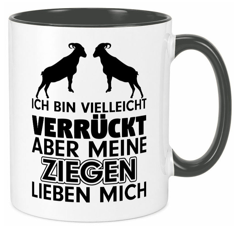 Meine Ziegen | Hirte Tasse Bauernhof Hirtin Bauer Humor Geschenkidee