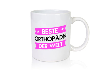 Beste Orthopädin |Orthopädie lustiger Spruch Geschenk Humor Geschenkidee Tasse