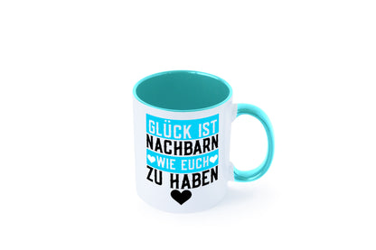 Nachbarn wie euch | Dankbarkeit Glück Nachbarschaft Geschenkidee Humor Tasse