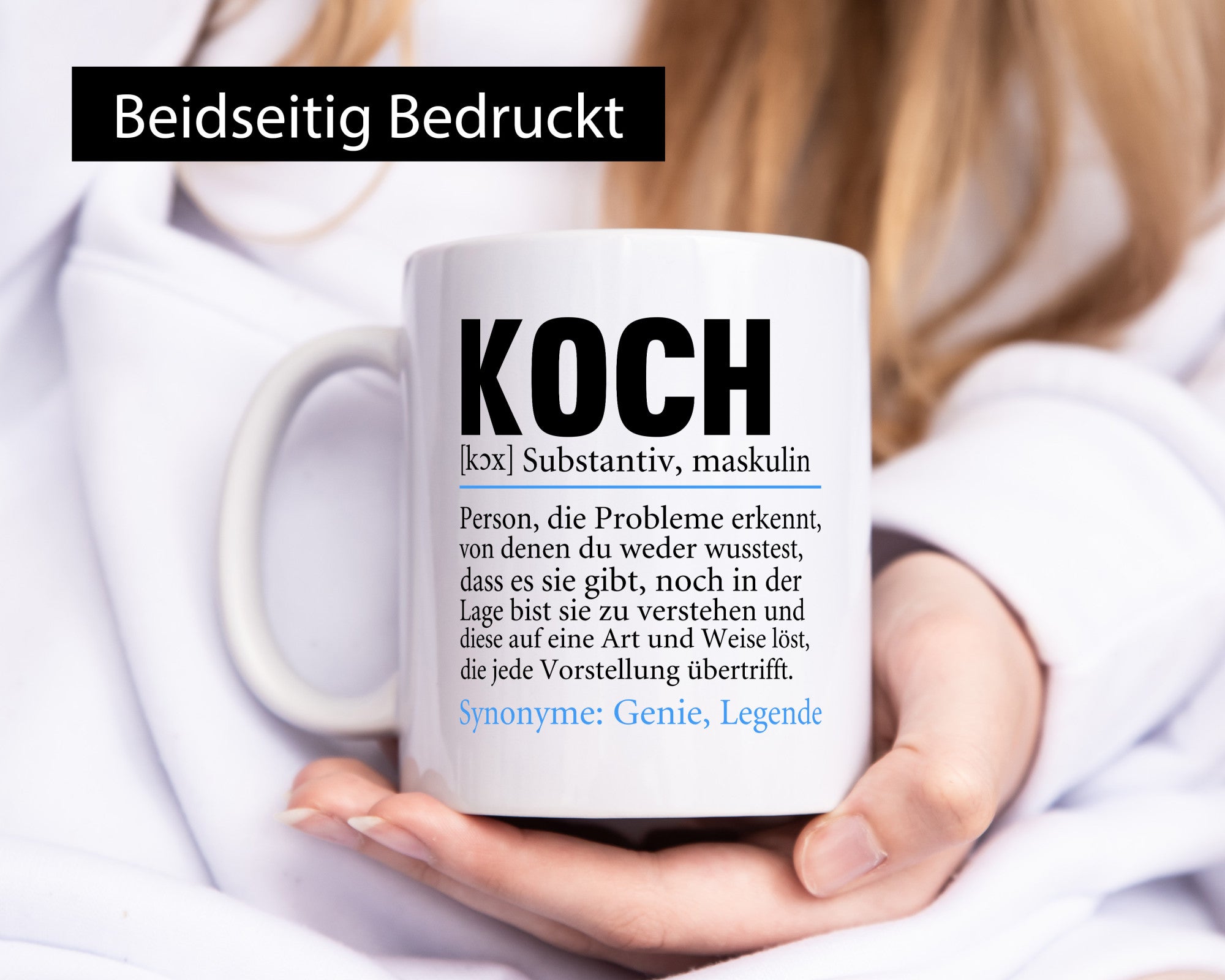 Koch | Spruch Chefkoch Beruf Humor Arbeit Kollegen Büro Geschenkidee Tasse