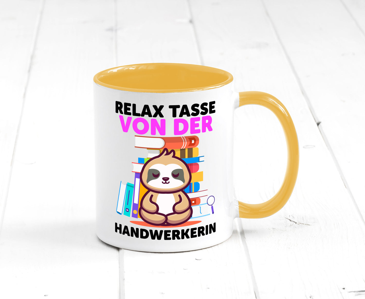 Relax Tasse: Handwerkerin | Handwerkerinnen Geschenk Humor Geschenkidee