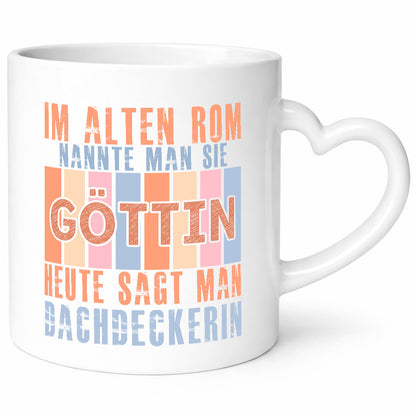 Heute sagt man: Dachdeckerin | Dachbau Hausbau lustig Humor Geschenkidee