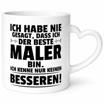 Der Beste Maler | Malerei lustiger Spruch Geschenk Humor Geschenkidee Tasse