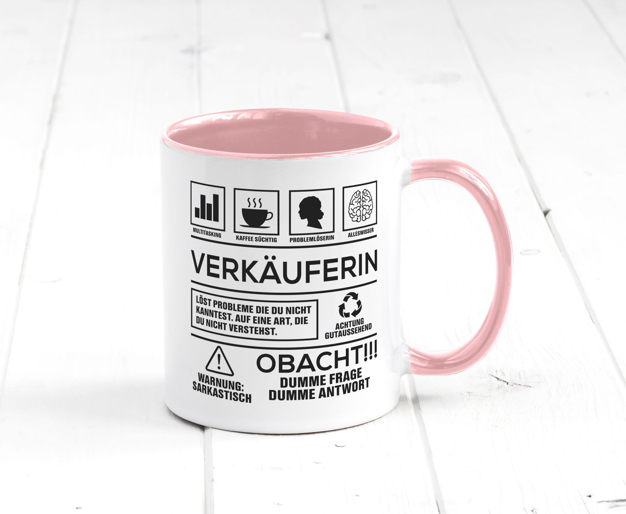 Achtung Probleme Verkäuferin| Kollegin | Verkaufsjob lustig Arbeit Kollegen
