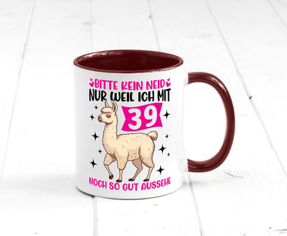 39. Geburtstag | 39 Jahre Lama gut aussehen Geschenk Geschenkidee lustiger