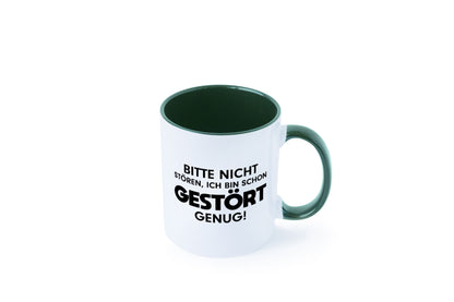 Bitte nicht stören | ich bin gestört Crazy lustig Humor Geschenkidee Geschenk