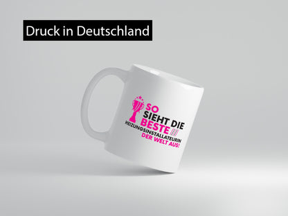 Die Weltbeste Heizungsinstallateurin | Heizung Geschenk Humor Geschenkidee