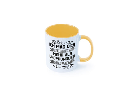 Ich mag dich mehr als geplant | Best Freinds Freundschaft Geschenkidee Humor