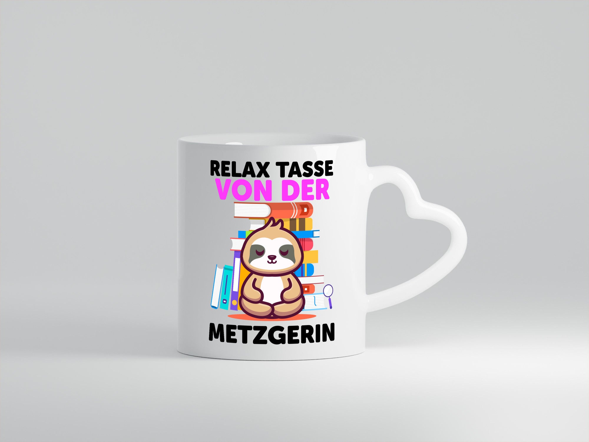 Relax Tasse: Metzgerin | Fleischerin lustig Humor Geschenkidee Geschenk Tasse