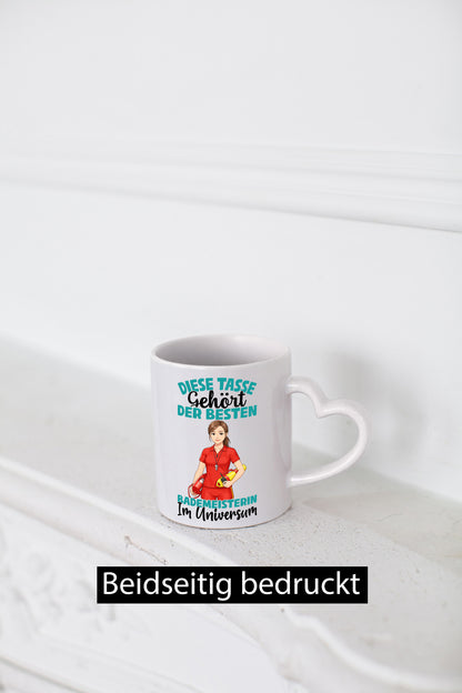 Im Universum: Bademeisterin | Schwimmmeisterin Geschenk Humor Geschenkidee