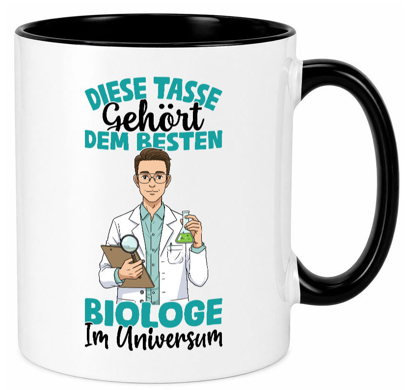 Im Universum: Biologe | Biologie Naturforscher Humor Geschenkidee Tasse