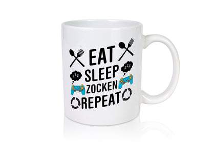 Gamer | Zocken Männer Routine Gamerin Geschenk Humor Geschenkidee lustiger