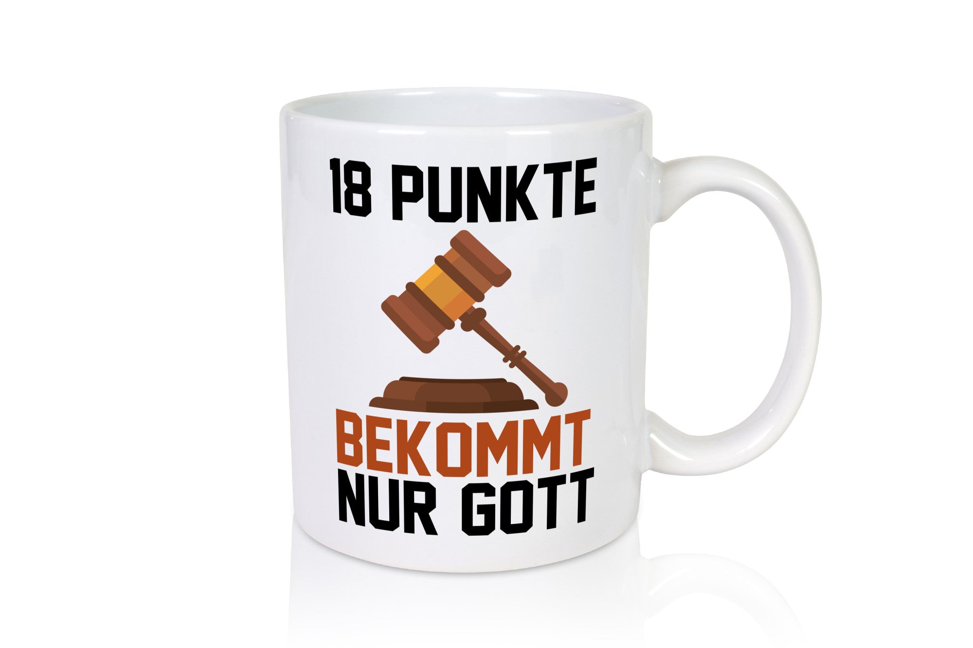 Jura | Anwalt 18 Punkte bekommt nur Gott Geschenk Humor Geschenkidee lustiger