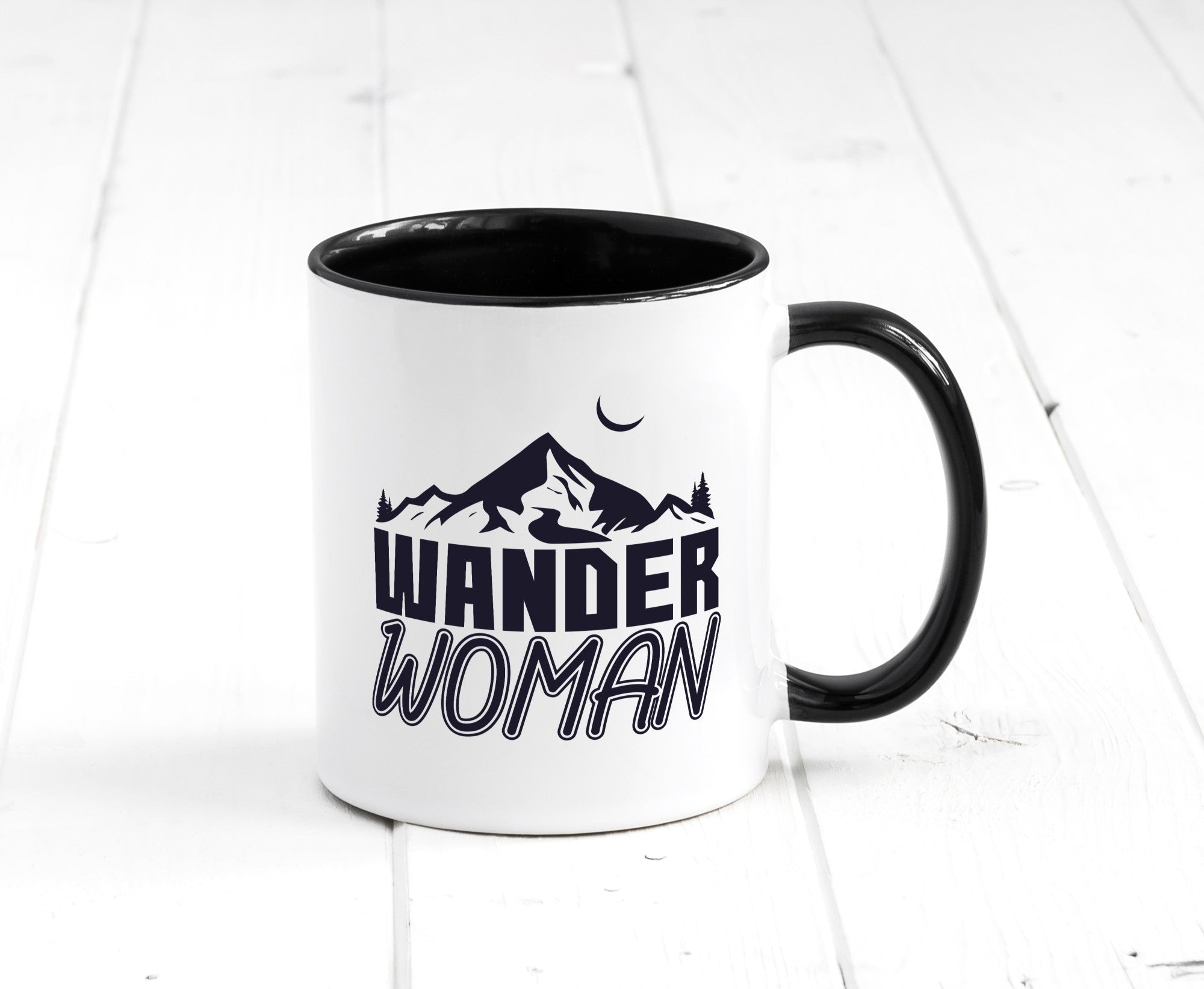 Wander Woman | Frauen Tasse Wanderer Bergsteigen lustig Familie Geschenkidee