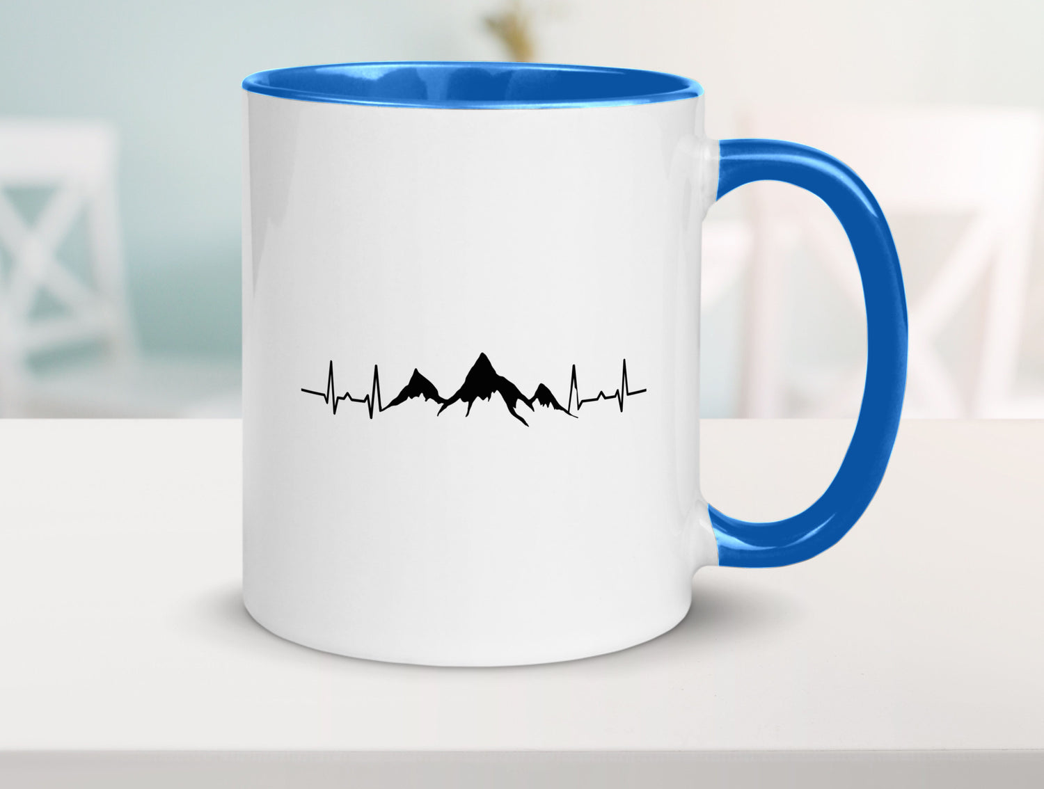 Berge Motiv | Alpen Skifahren Skiurlaub Apres Ski Geschenkidee Humor Tasse