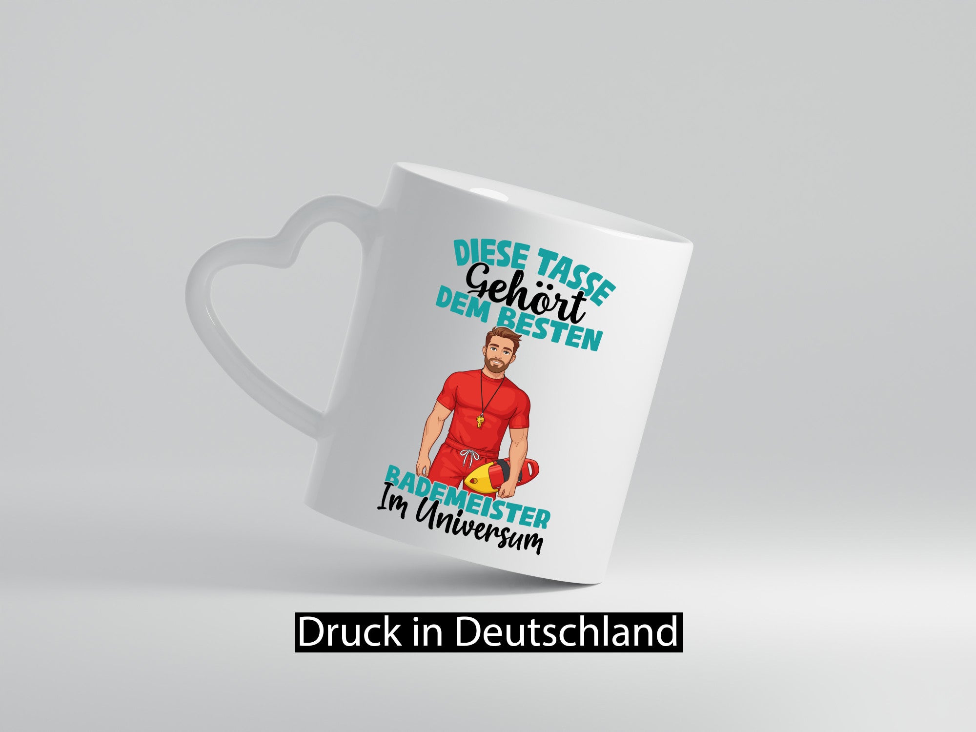 Im Universum: Bademeister | Rettungsschwimmer lustig Humor Geschenkidee