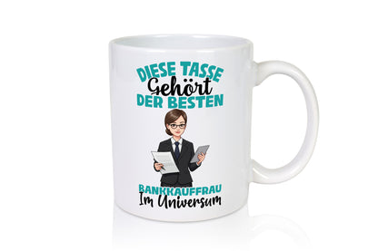 Im Universum: Bankkauffrau | Kauffrau Bank Kaufleute Geschenk Humor