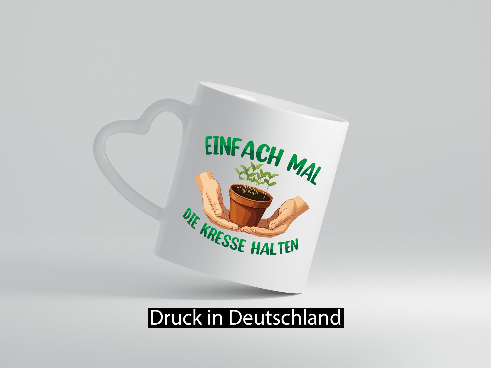 Einfach mal die Kresse halten | Garten v2 Geschenk Humor Geschenkidee lustiger