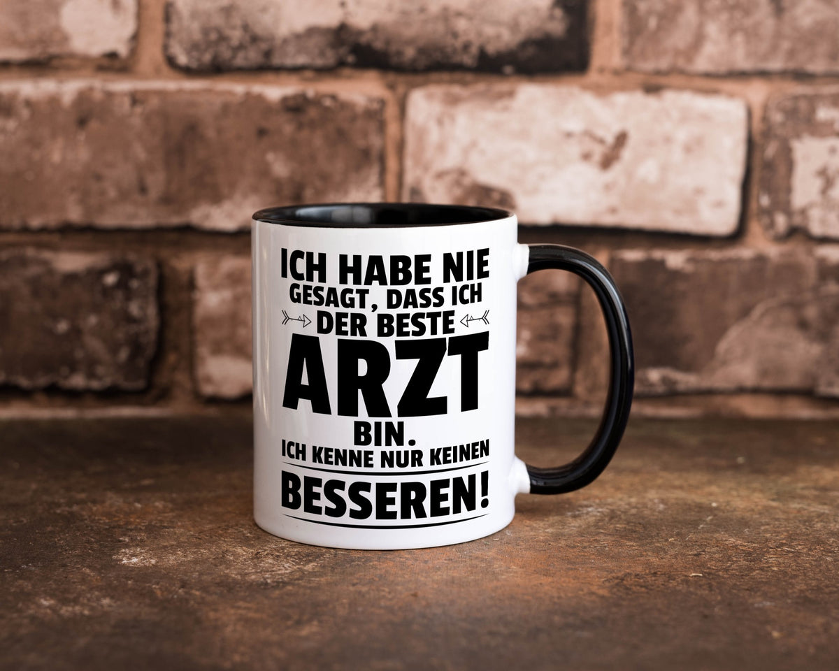 Der Beste Arzt | Medizin Doktor Facharzt lustig Humor Geschenkidee Geschenk Tasse