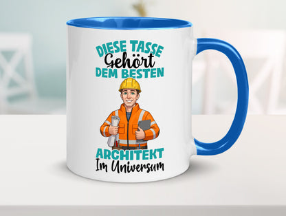 Im Universum: Architekt | Architektur Büro Humor Arbeit Kollegen Geschenkidee