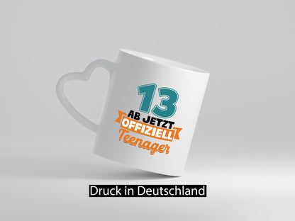 13. Geburtstag | Mädchen Tasse Teenager Spruch vl1 Humor Geschenkidee