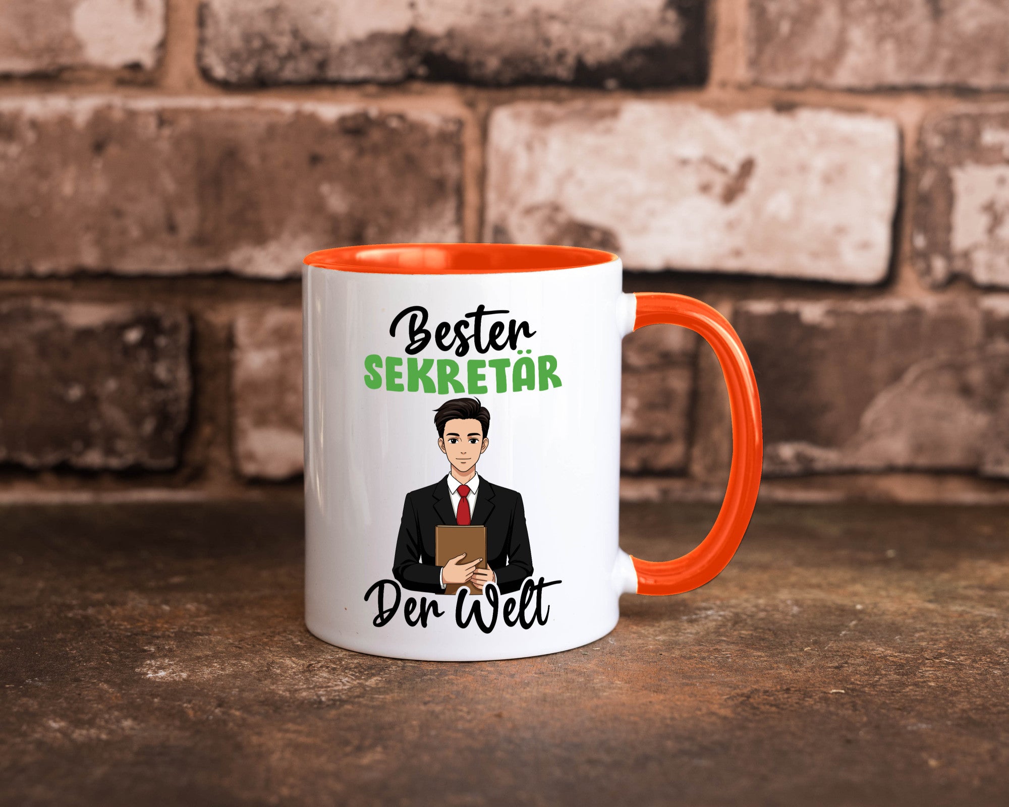 Bester Sekretär | Büro v2 lustiger Spruch Geschenk Arbeit Kollegen Tasse