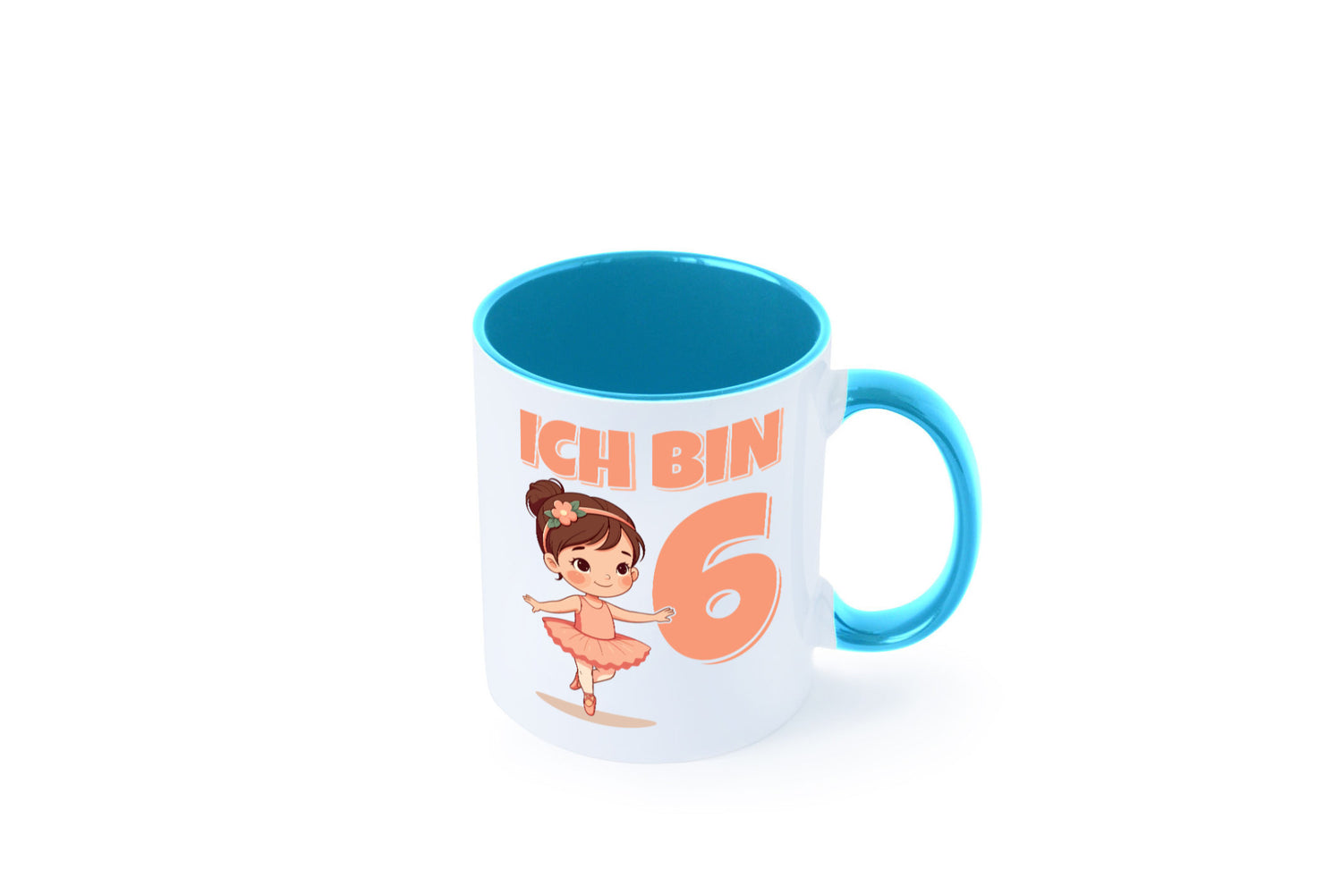 6 Geburtstag | Jahre Ballerina Mädchen Ballet lustig Geschenkidee Geschenk Tasse