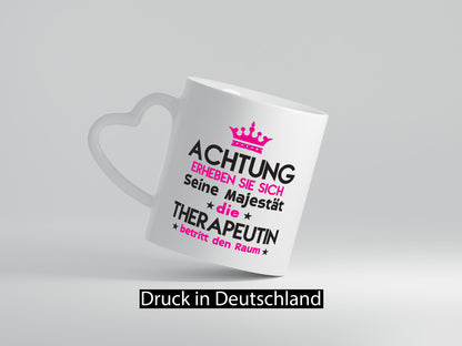 Seine Majestät Therapeutin | Psychotherapie Therapie lustiger Spruch Geschenk