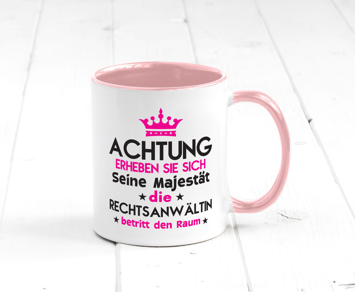 Seine Majestät Rechtsanwältin | Jurstin Anwältin Humor Geschenkidee Tasse