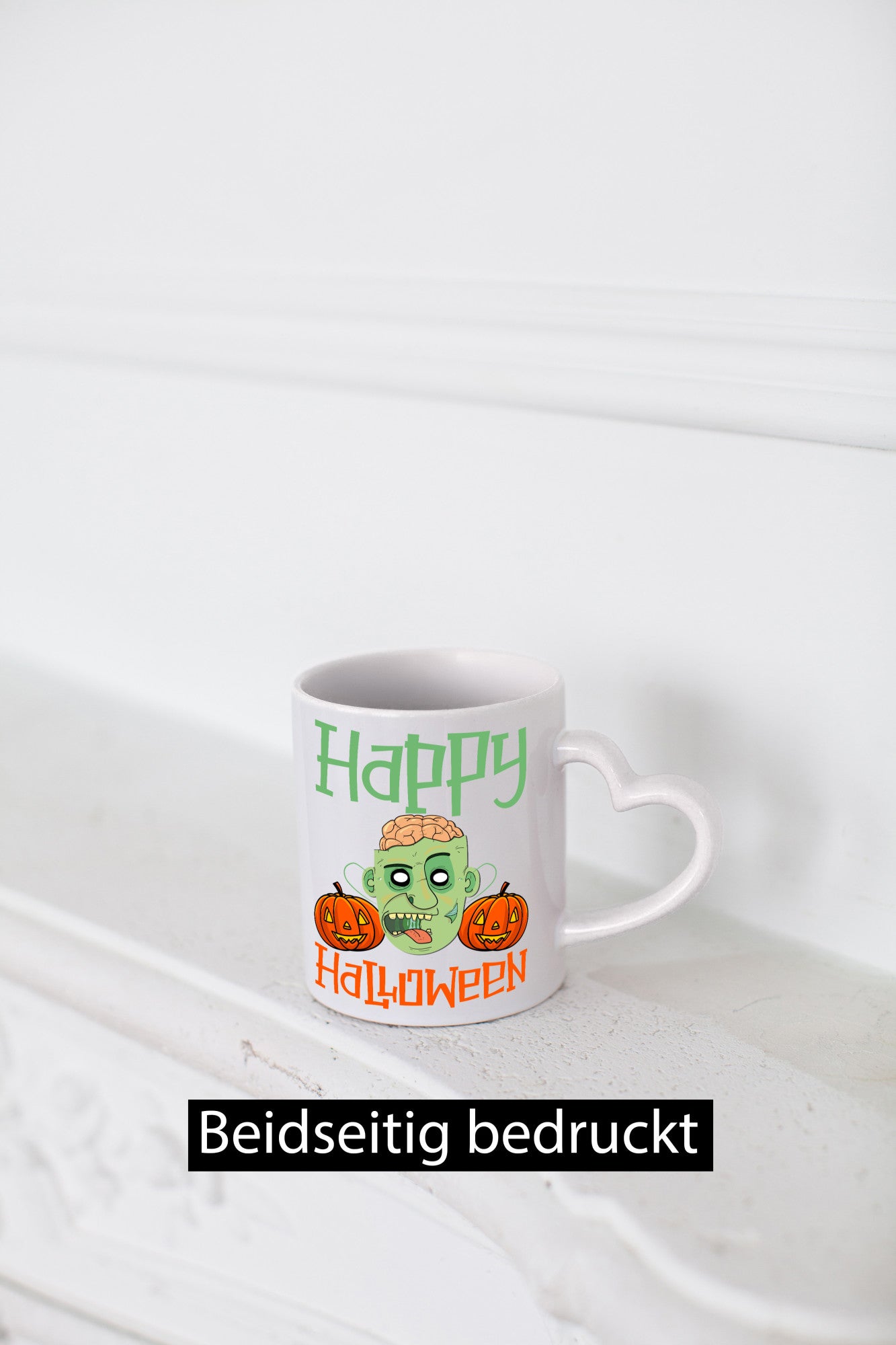 Happy Halloween | Gruseliger Kürbis lustiger Humor Geschenkidee Geschenktasse