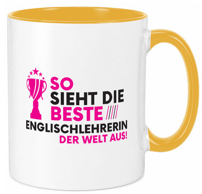 Die Weltbeste Englischlehrerin | Englisch Lehrerin Geschenk Humor Geschenkidee