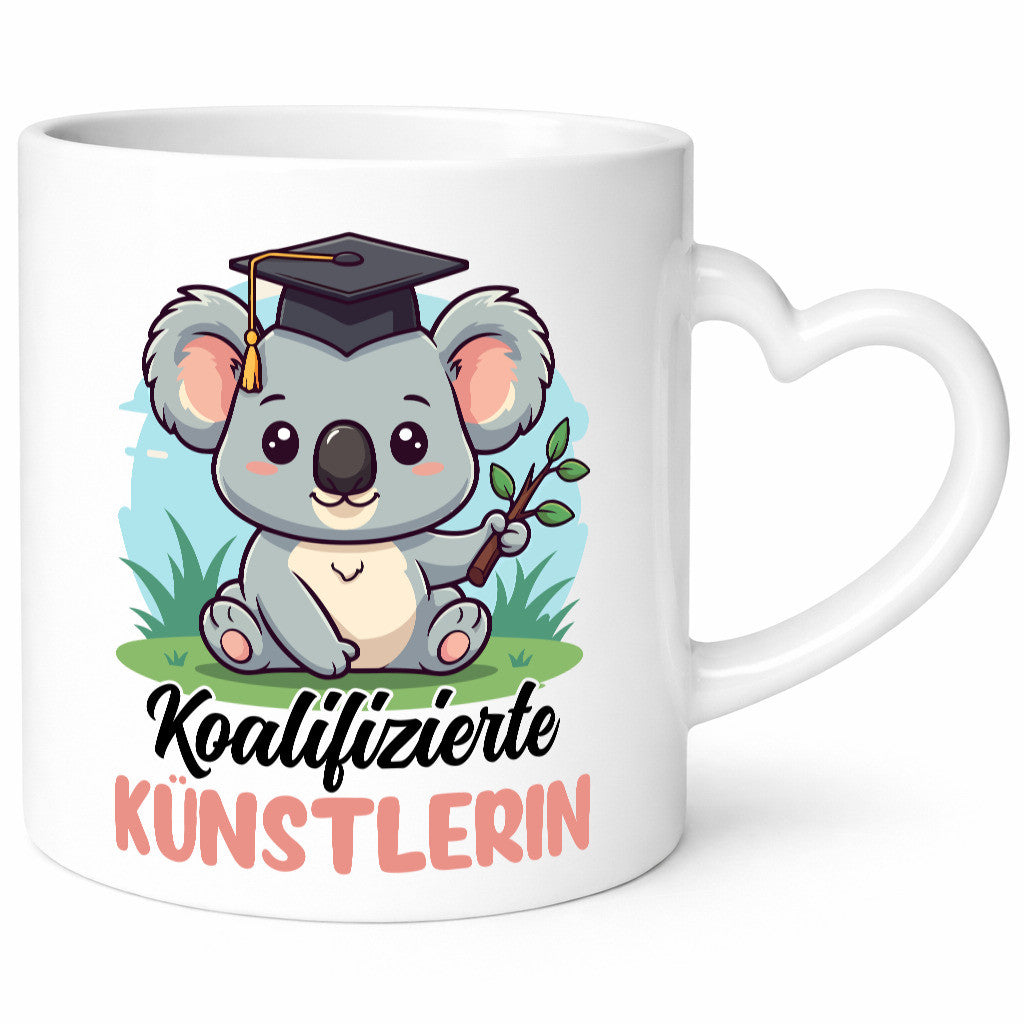 Koalifizierte Künstlerin | Kunst Geschenk Humor Geschenkidee lustiger Spruch