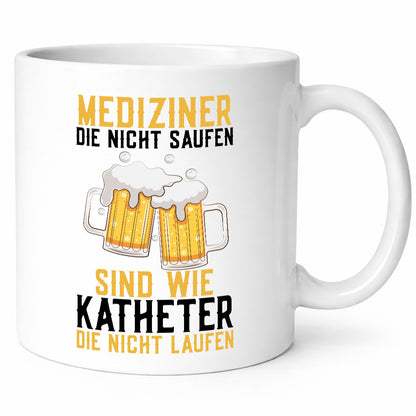 Mediziner die nicht saufen | Medizinstudent Bier Party lustiger Spruch Geschenk