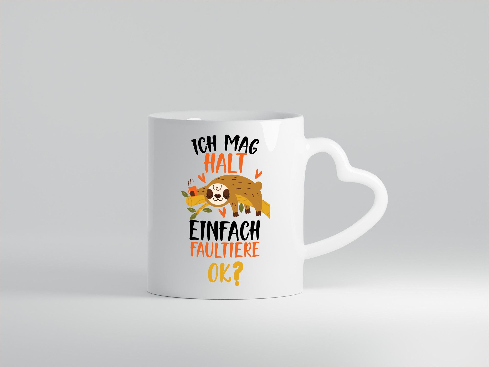 Ich mag halt einfach Faultiere ok? | Faultier Schlafen lustiger Spruch Geschenk