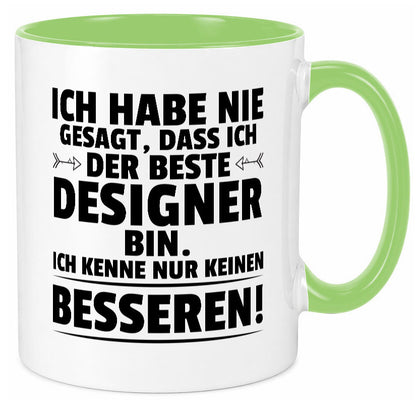 Der Beste Designer Beruf | Mode lustig Arbeit Kollegen Büro Geschenk Tasse