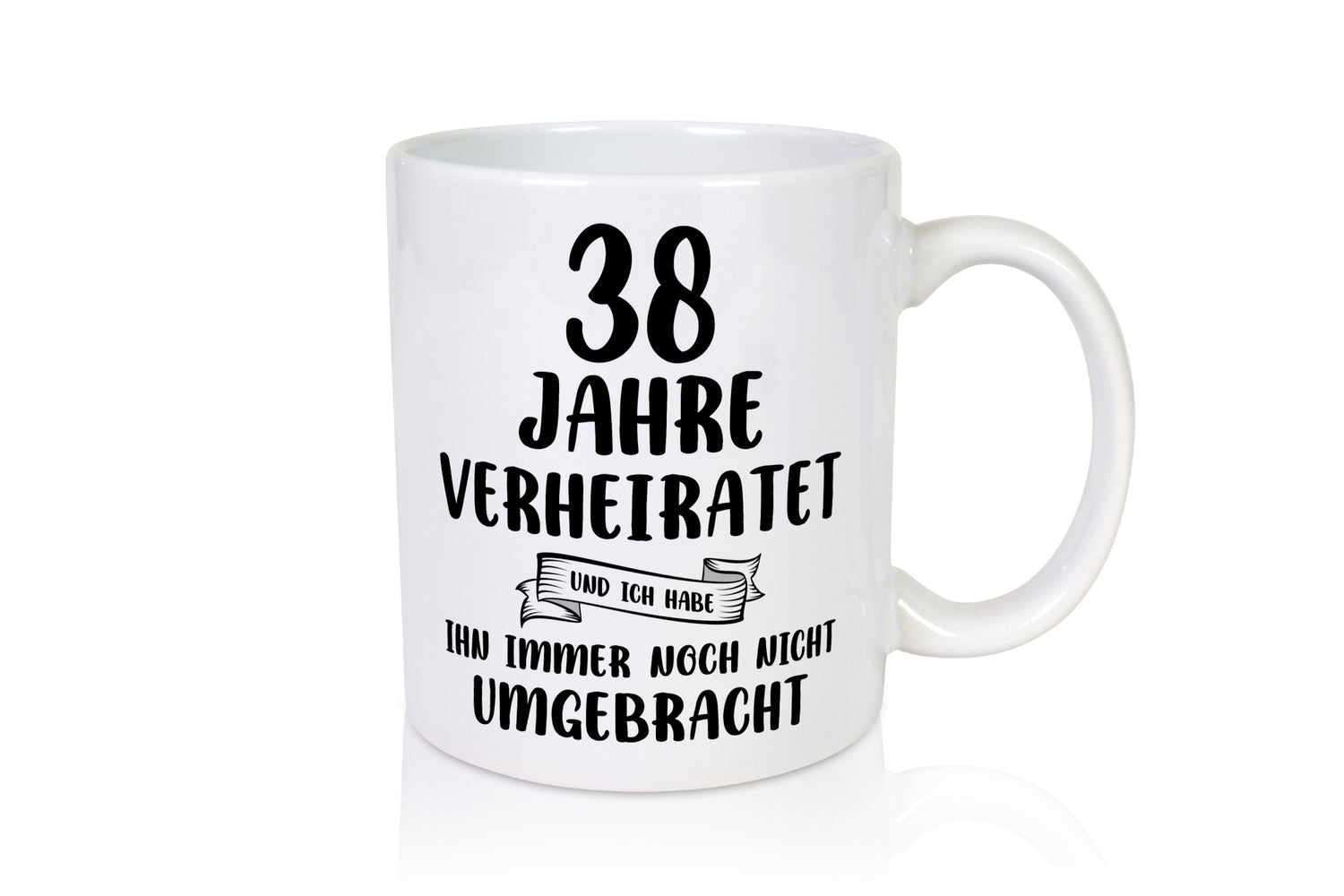 38 Jahre Verheiratet, immer noch am Leben! Geschenk Humor Geschenkidee lustiger