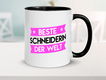 Beste Schneiderin | Beruf Schneiderei Humor Arbeit Kollegen Büro Geschenkidee Tasse