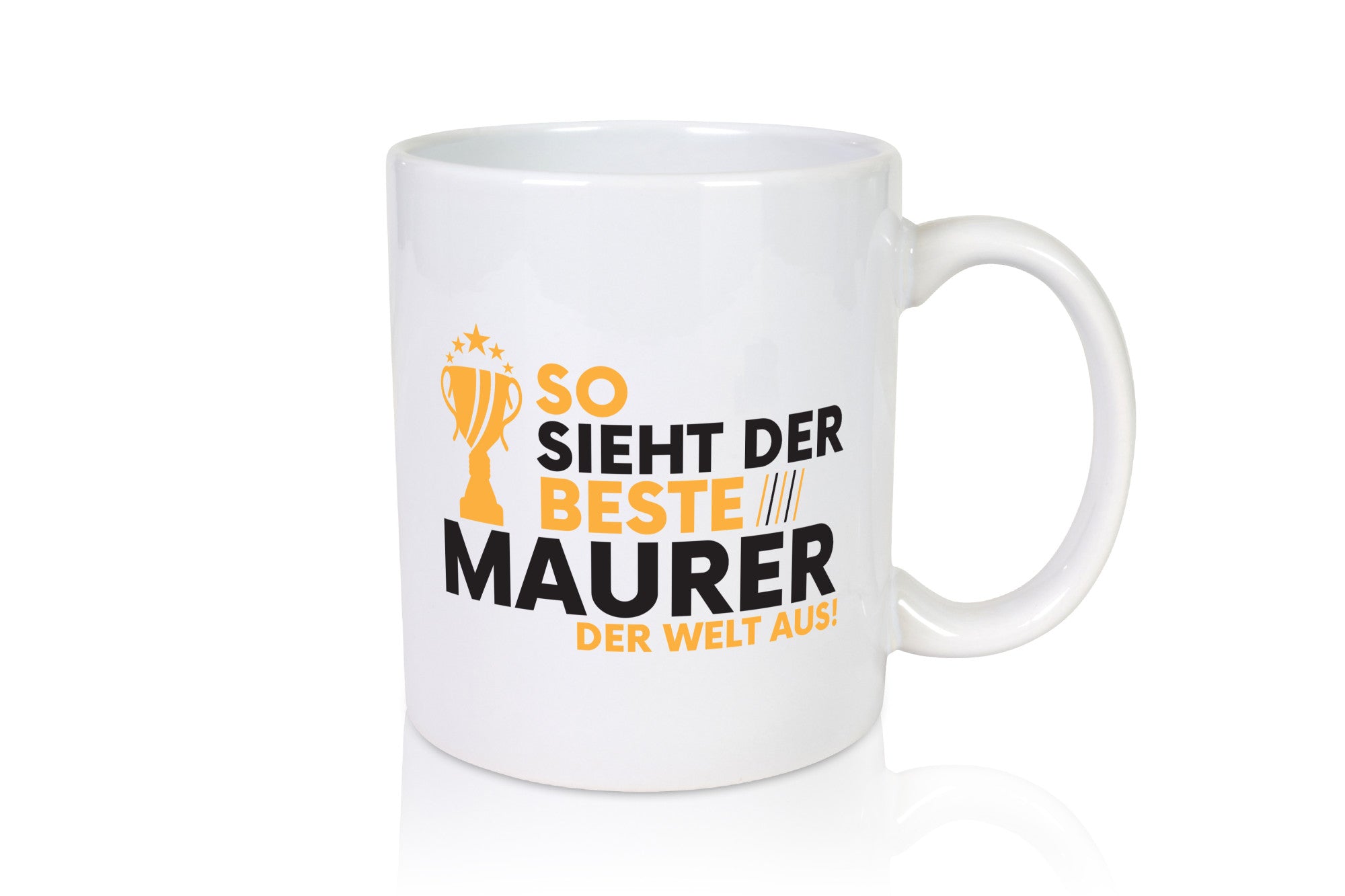 Der Weltbeste Maurer | Bau Handwerker Geschenkidee Humor Tasse