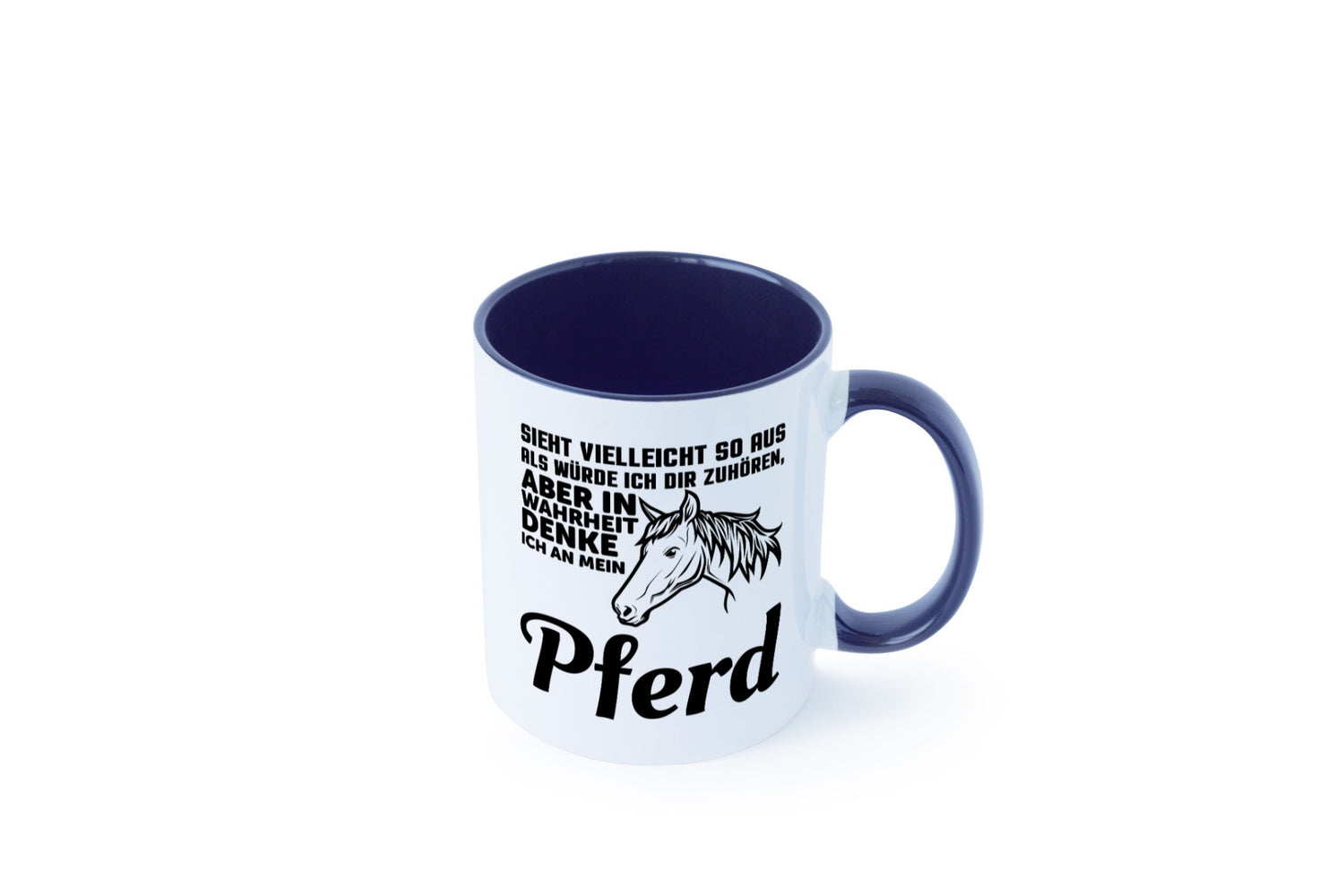 Pferde Spruch | Reiterin Tasse Pferdesport Reiten Humor Geschenkidee