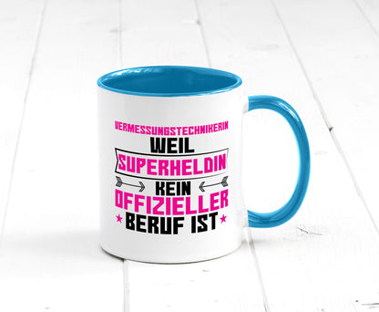Superheldin Vermessungstechnikerin | Techniker Humor Geschenkidee Tasse