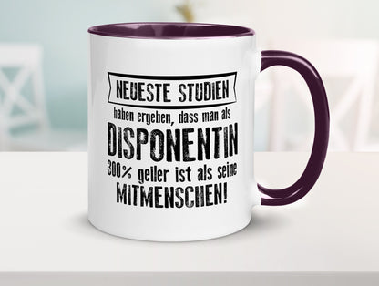 Neuste Studien: Disponentin | Zuteilerin lustig Humor Geschenkidee Geschenk
