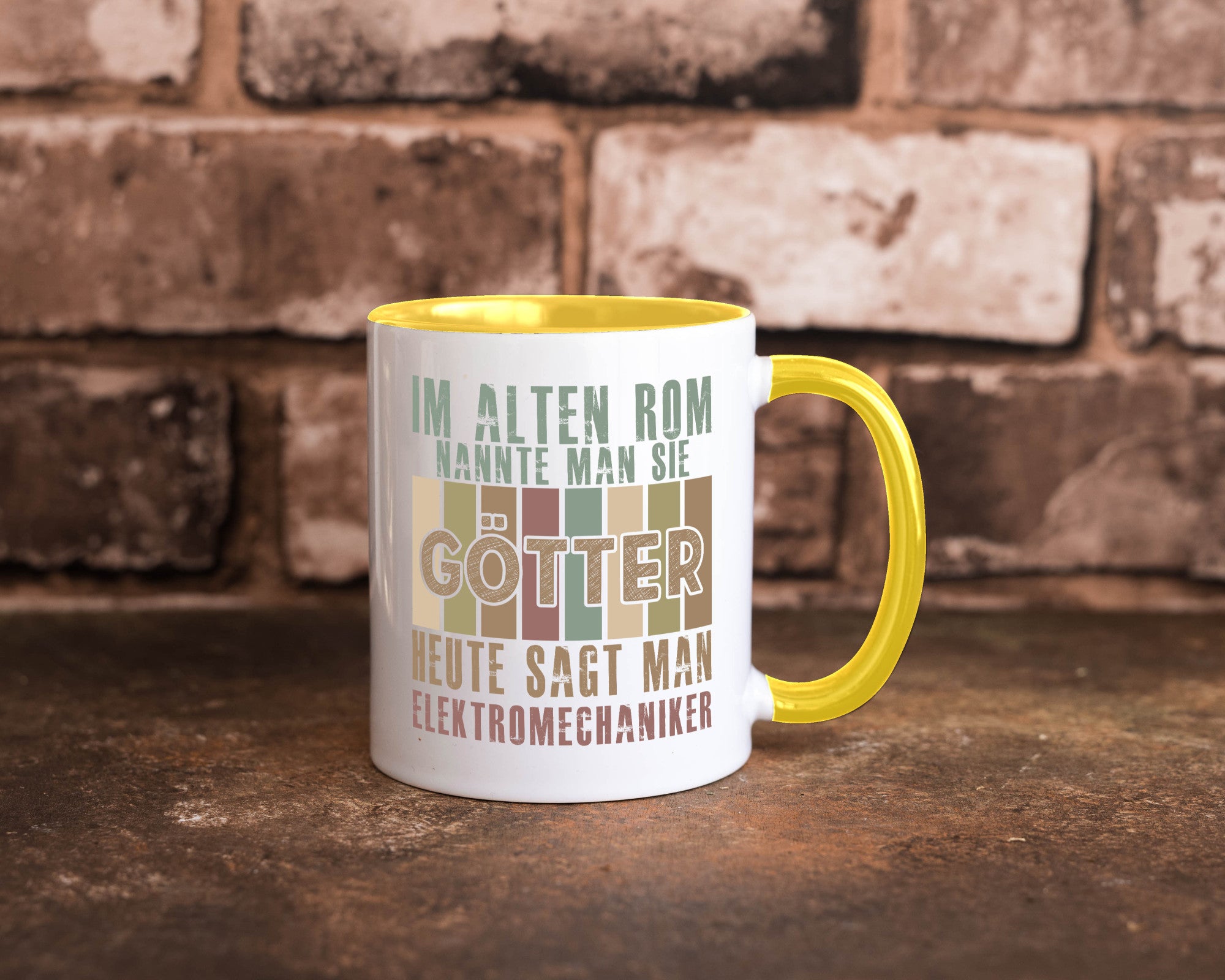 Heute sagt man: Elektromechaniker | Mechaniker Geschenk Humor Geschenkidee