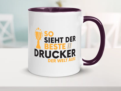 Der Weltbeste Drucker | Druckerei Print Medien Geschenk Humor Geschenkidee