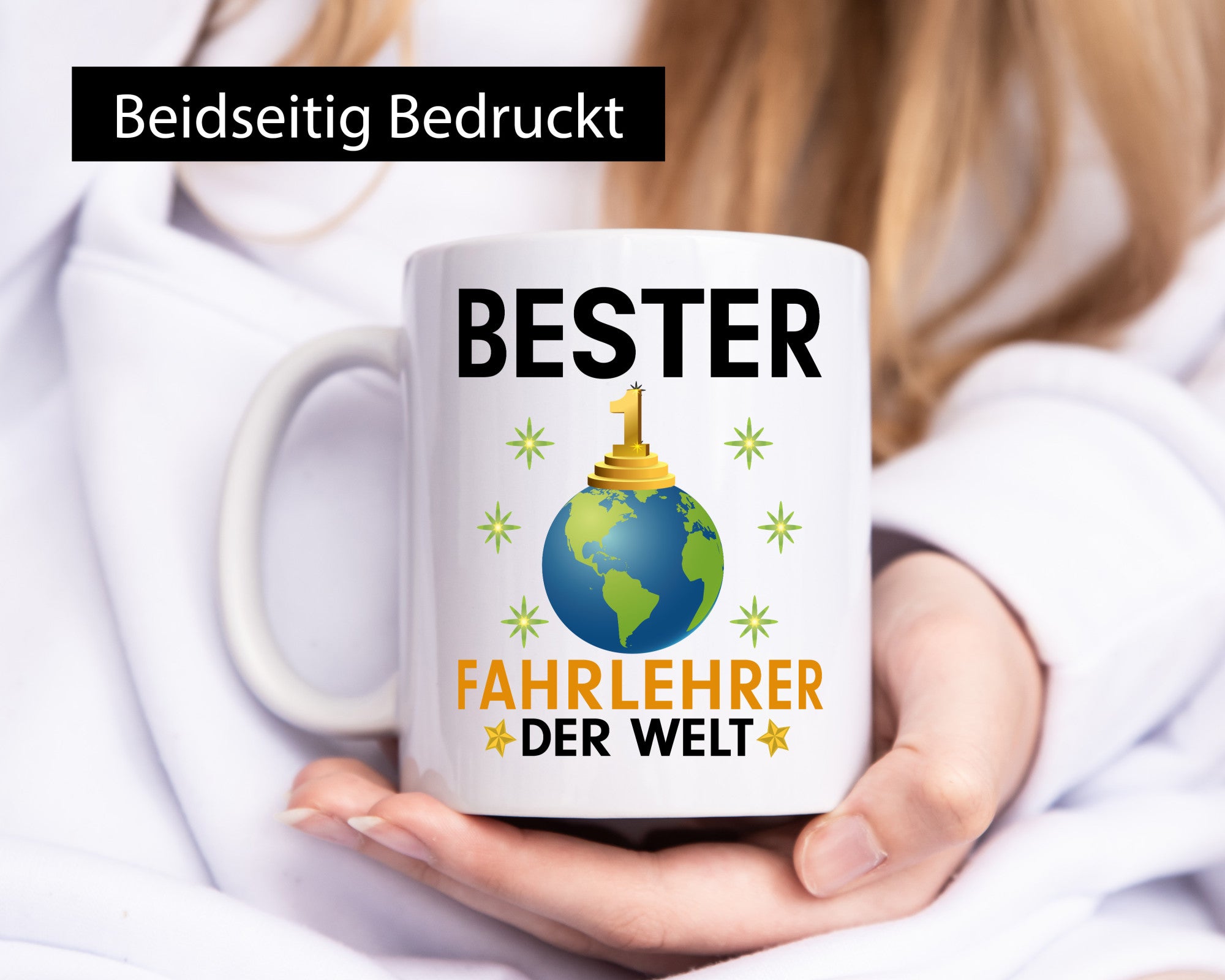 Welt Bester Fahrlehrer | Fahrschule Humor Geschenkidee Tasse
