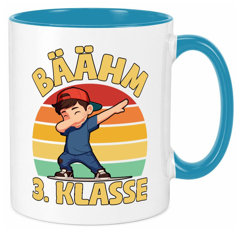 Bäähm 3. klasse | Schulanfang Drittklässler Humor Geschenkidee Tasse
