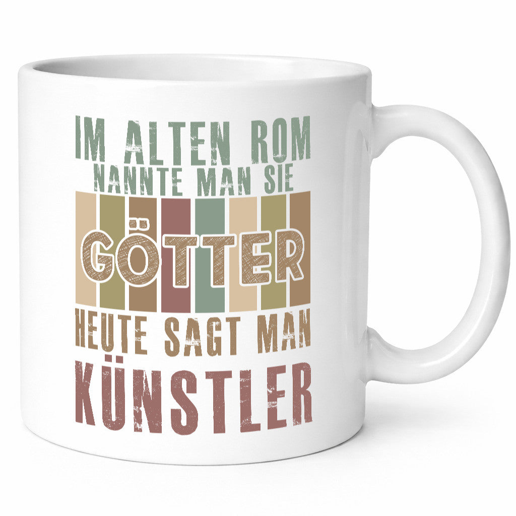 Heute sagt man: Künstler | Kunst Geschenk Humor Geschenkidee lustiger Spruch