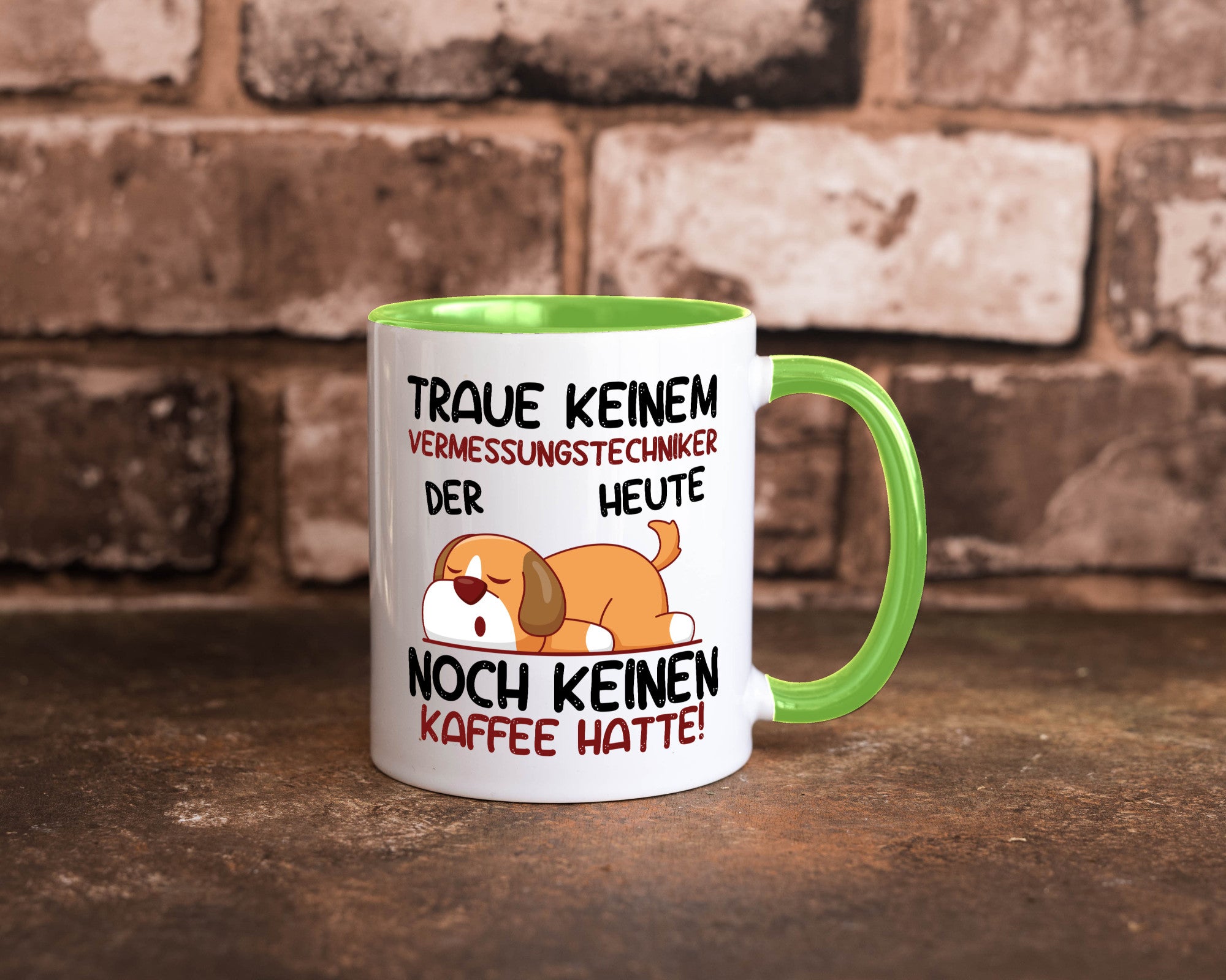 Traue keinem Vermessungstechniker | Techniker lustig Humor Geschenkidee