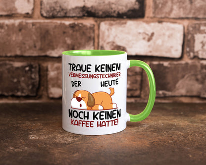 Traue keinem Vermessungstechniker | Techniker lustig Humor Geschenkidee